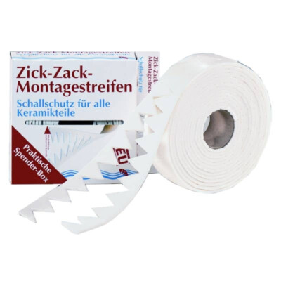 Ulith Zick Zack Montageprofil 3 mm x 36 mm x 4,5 m bietet flexiblen