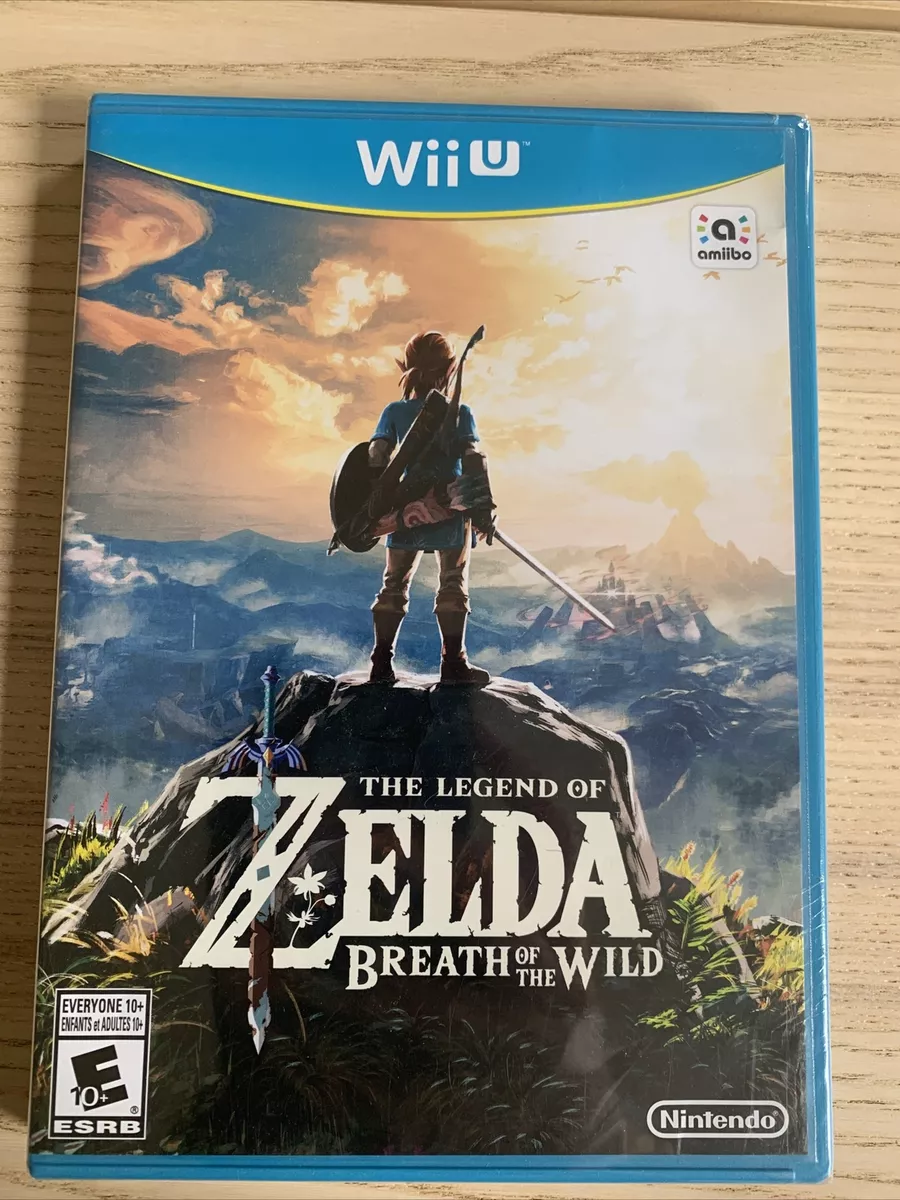 Nintendo Wii U The Legend Of Zelda Breath Of The Wild New Sealed