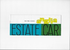 1962 Ford Anglia (105E) Estate Car brochure 