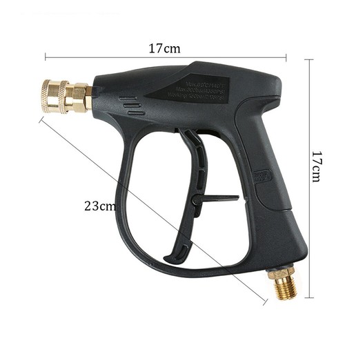 1/4" Snow Foam Lance Cannon Soap Bottle Sprayer Pressure Washer Gun Jet Car Wash - Picture 24 of 27