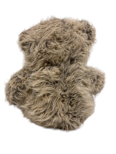 Russ Berrie Smooches Bear Blonde & Grey Plush Stuffed Animal With Heart Toy 32cm - Picture 4 of 9