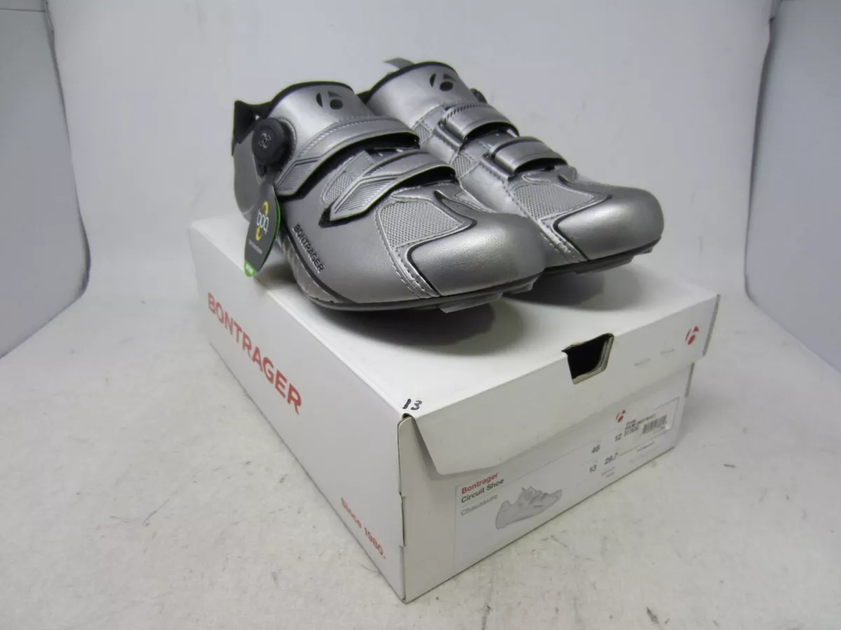 New In Box Bontrager Circuit Road TT Bike Cycling Shoes EU Size 46