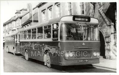 AB- Real Darkroom Bus Photograph EOR 415D Bd VAM14 6803118 Winchester 27-3-1968