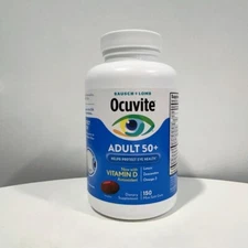 Bausch + Lomb Ocuvite Adult 50+ 150 Soft Gels Eye Health New Free Shipping 06/26