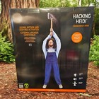 Hacking Heidi Halloween Horror Animatronic Light Motion 7FT Speaker Compatible