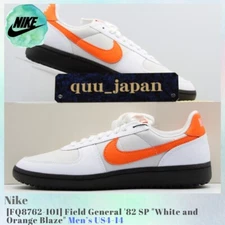 Nike Field General '82 SP White and Orange Blaze FQ8762-101 Men's US4-14 NEW