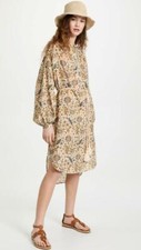 NEW AUTHENTIC Ulla Johnson Agadir Swim Coverup in Citrus $445