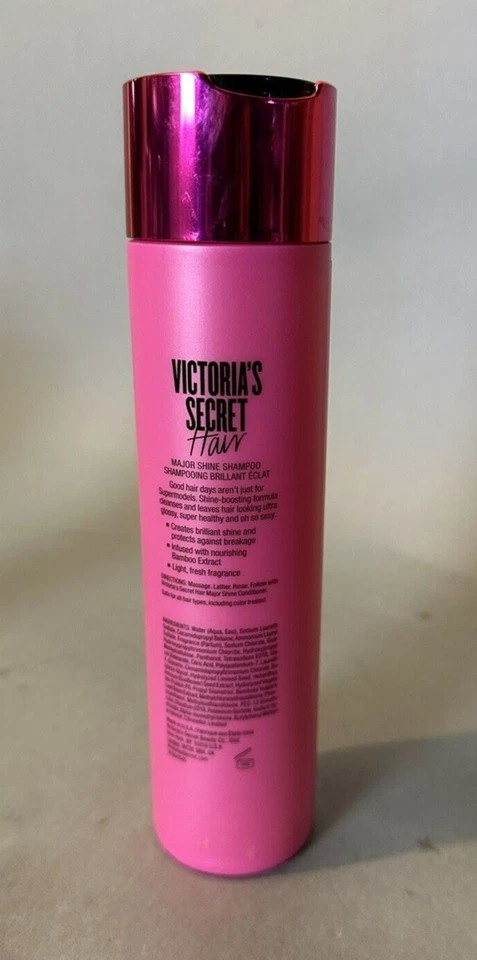 Champú Victoria's Secret Hair 10,1 OZ Major Shine nuevo stock de tienda antigua Foto 2 de 4