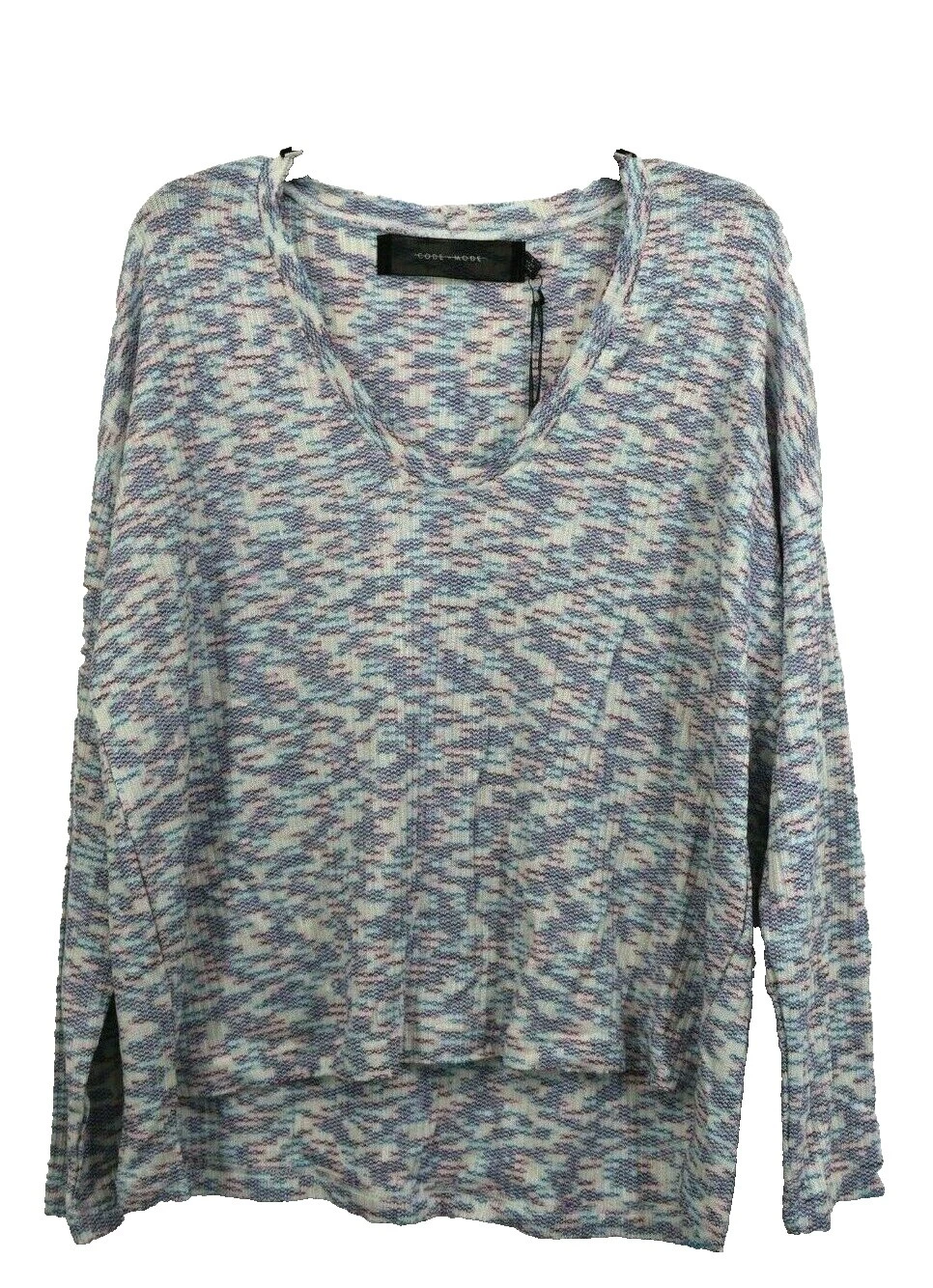 V-Neck Geometric Sweaters for Women