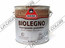 BOERO - BIOLEGNO - 2,5 lt - TINTE TINTOMETRO - IMPREGNANTE PER LEGNO