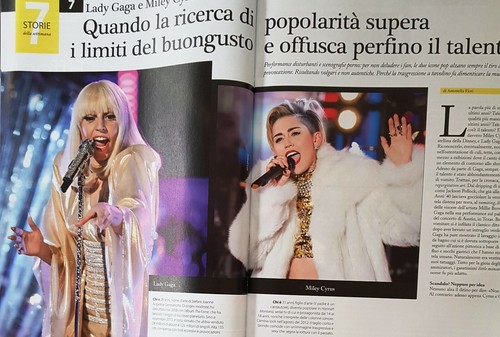 920 FASHION MAGAZINE F 2014 13 DIANE KRUGER LAURA PAUSINI LADY GAGA MILEY CYRUS - Photo 9 sur 12