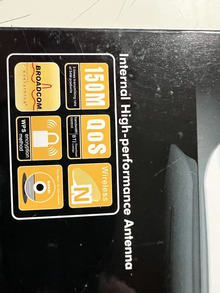 New In Box Tenda W268R 150 Mbps 4-Port 10/100 Wireless N Router NIB - Image 4 of 4