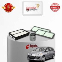 Set Service 3 Filter Mazda 5 II 2.0 108KW 147CV Von 2011->