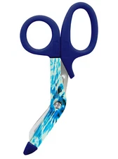  StyleMate Utility Scissor Tie Dye Cool Blue Model 871 Free Shipping