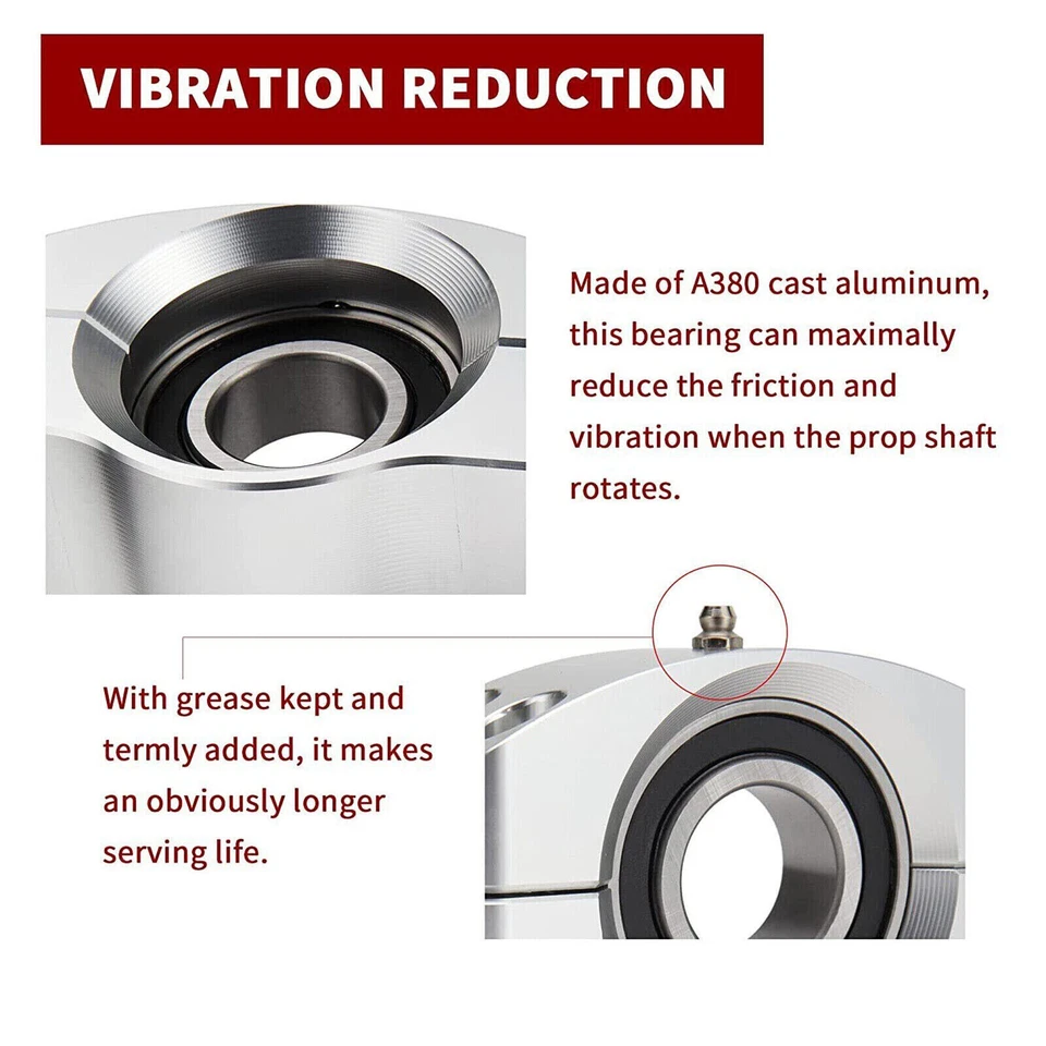 Cojinete portador de eje de transmisión doble para Polaris Ranger 570 XP 1000 RZR XP 900 1000 Foto 3 de 4