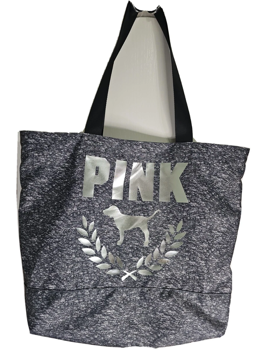 Grand Sac Week-end Victoria's Secret Tote - Édition Limitée 2018 Gris - Neuf Avec étiquette