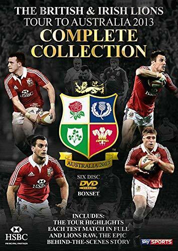 The British  Irish Lions 2013 The Complete Collection 6 DVD - Picture 1 of 3