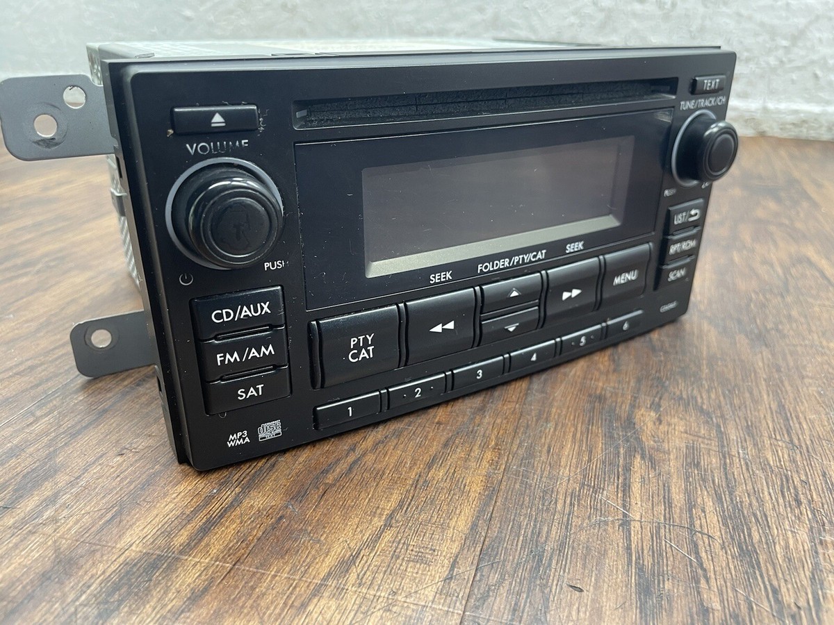 08-14 SUBARU WRX OEM RADIO STEREO HEADUNIT HEAD UNIT 08-14 SUBARU WRX OEM RADIO STEREO HEADUNIT HEAD UNIT