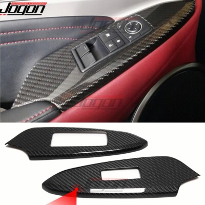 Carbon Window Lift Control Panel For Lexus RC200t 300 350 F SPORT 2015 2016-2019