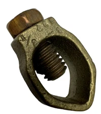 (Lot of 7) Bronze 1/2" Universal Acorn Ground Rod Clamp *Free Shipping*