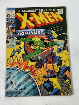 X-Men 72 Marvel Comics 52 Page Giant Reprints Issues 20 & 24 Bronze Age 1971