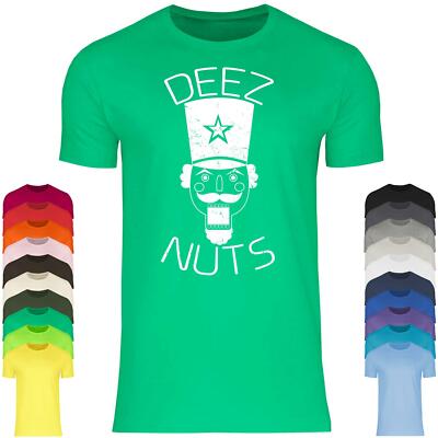 Deez Nuts Nussknacker Weihnachten Herren T-Shirt