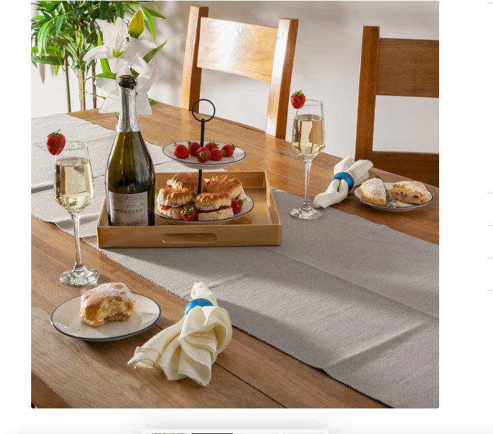 33cm Handmade Lacquer Bamboo Rectangular Tray Serving Decorative Tray High Gloss - Image 4 of 4