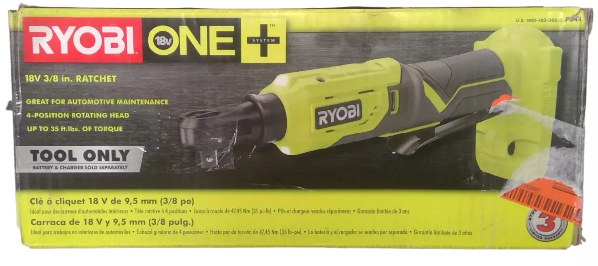 Ryobi p344 ratchet new arrivals