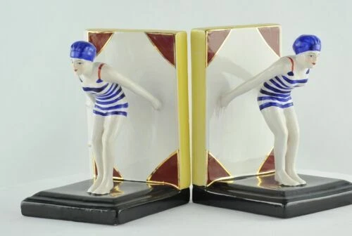 Fermalibri d'antiquariato deco'