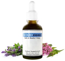 Liquid Sleep Aid with Valerian, Magnolia Bark, Nepeta Passion Fruit 1oz - 30ml