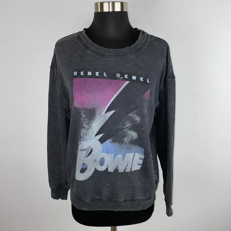 Sudadera Simply Vera David Bowie Mujer Música Glam Rock Cantante Compositor S * Foto 2 de 4