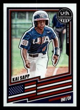 2026 Panini Prizm Stars & Stripes USA Baseball - #107 Kai Sapp