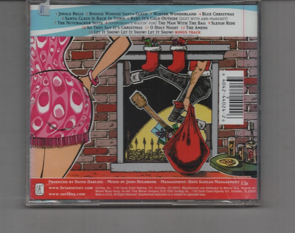 Boogie Woogie Christmas / CD / SEALED / The Brian Setzer Orchestra / 2002 - Image 2 of 2