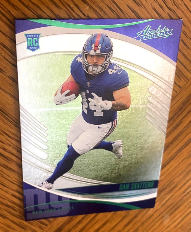 2025 Panini Absolute Cam Skattebo GREEN Rookie RC #110 NEW YORK GIANTS