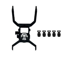 ZWLLKJGS Gimbal Shock Absorber Bracket with 5 PCS 1 x 2 x 0.6 inches, Black