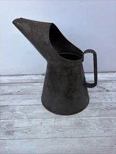 Vintage Oil Jug Paramount Basildon Half Gallon 