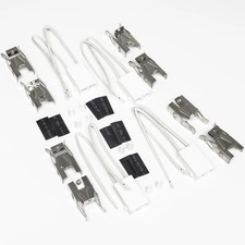 12001676 4 PAK Range Burner Receptacle for Whirlpool Jenn Air Maytag Roper