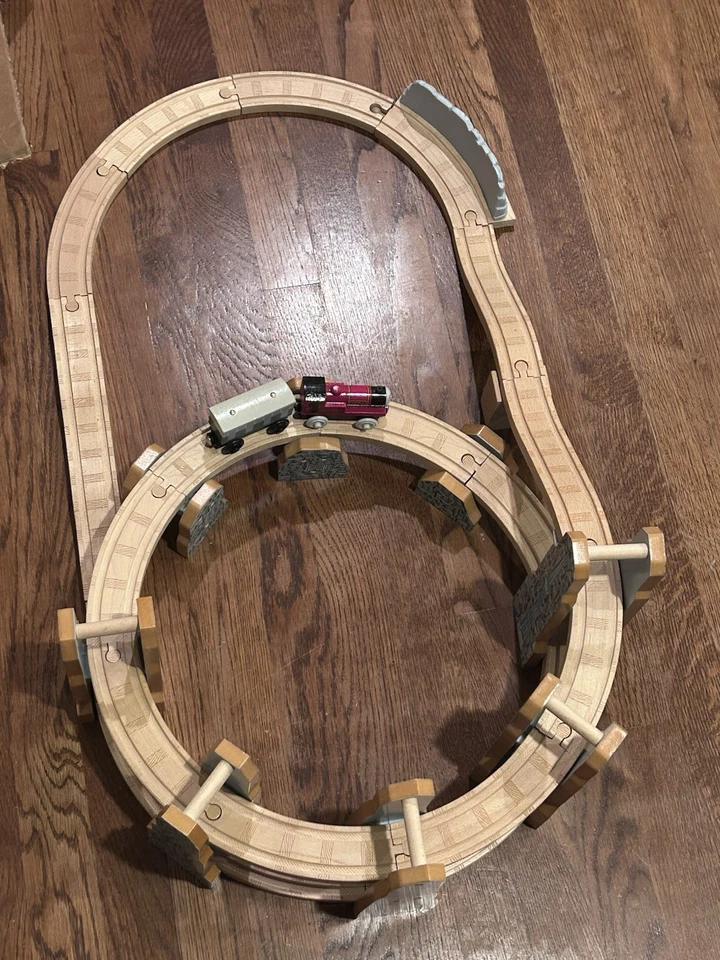 Thomas Wooden Railway Rheneas and the Roller Coaster Set - Image 4 of 4