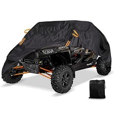 UTV Cover 4 Seater Waterproof Heavy Duty Oxford Cloth 4-6 Seater black2