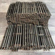 10 PIECE LOT Vintage Marx & Lionel Train Track O27 Gauge 3-Rail, 9in Straight