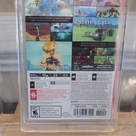 Zelda Tears of the Kingdom Nintendo Switch PSA 10 A++ 1st Print CGC VGA WATA