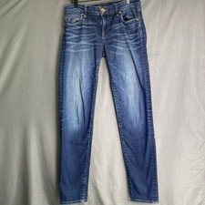 KUT From The Kloth Dark Wash Diana Skinny Blue Denim Jeans, Size 4