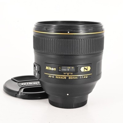 Nikon Nikkor AF-S 85mm f1.4 G SWM IF Lens AFS #809