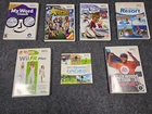 Nintendo Wii Game Lot 8 CIB Wii Sports Resort Wii Fit Plus Wii Sports Manual