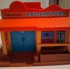Fisher-Price Little People Western Town 1982 Vintage