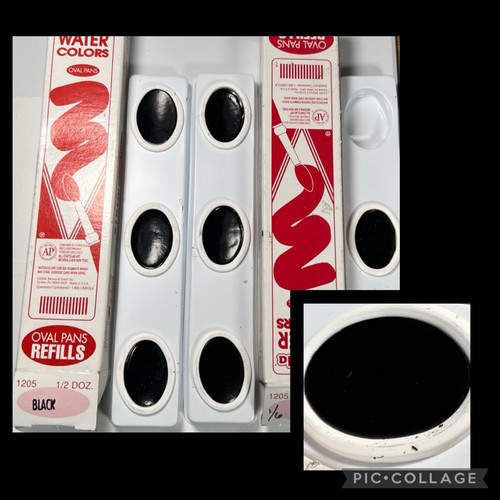 Vintage Posten Binney & Smith CRAYOLA Wasserfarben ovale Pfanne Nachfüllpackungen 8 Farben 53-0080-2 - Bild 23 von 24