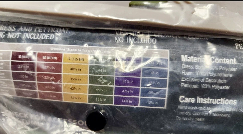 Fantasia Feminina de Halloween Disney Pequena Sereia Ariel Tamanho Grande (12-14) - Nova - Imagem 3 de 3