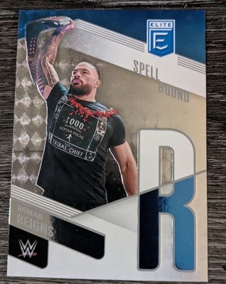 2023 Donruss Elite WWE Roman Reigns Spellbound #1