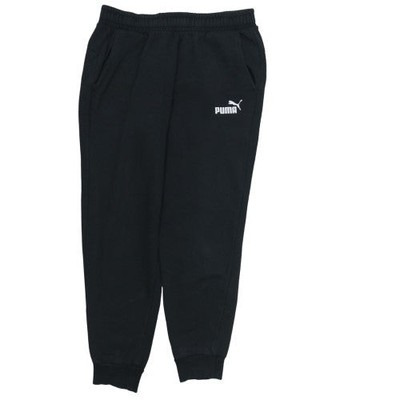 Puma Jogginghose Herren schwarz L Baumwollmischung Freizeit