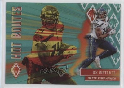 2020 Panini Phoenix Hot Routes Teal 65/175 DK Metcalf #13 0c6